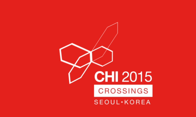 CHI 2015 하이라이트 – 인상적이고 재미있는 발표 Best 5